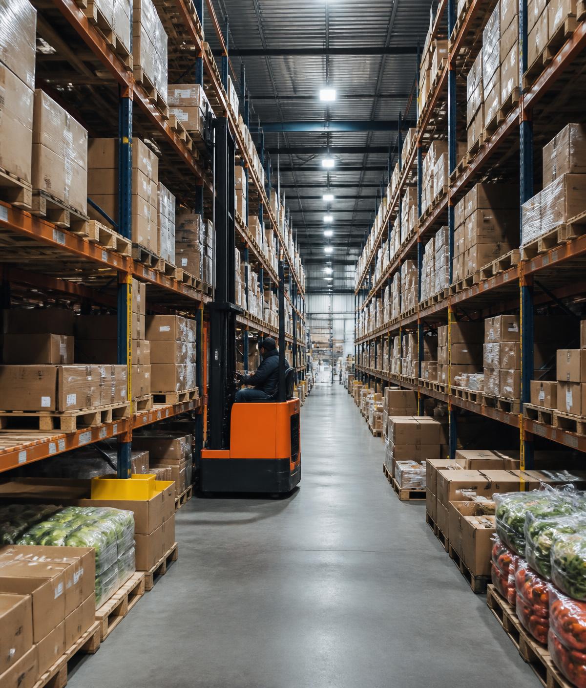 Склад оптовых поставок пищевой продукции